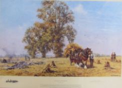 After David Shepherd Life Goes on - September 1940 A limited edition print, No.610/1500 Signed in