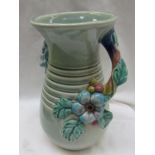 ***Unfortunately this lot has been withdrawn*** A Clarice Cliff moulded pottery vase