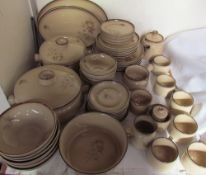 A Denby Finer Stoneware Memories pattern part tea and dinner set