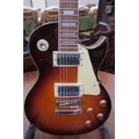 A Rockburn Les Paul six string electric guitar
