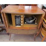 A Decca ffss model 300 walnut cased radiogram (sold as seen, untested)