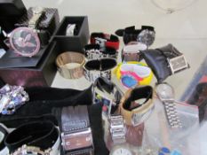 A collection of fashion watches including Next, Gossip,