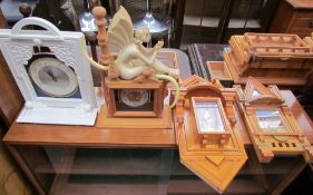 Bryan Gibbons, Cardiff - An Art Nouveau inspired mantle clock,