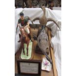 A Worcester figure of HRH Prince Phillip modelled by Doris Lindner,