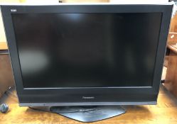 A Panasonic 32" LCD television (Sold as seen,