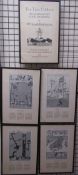 The "First" Colliery An Almanac of four drawings By Heath Robinson With the compliments of Fletcher,