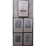 The "First" Colliery An Almanac of four drawings By Heath Robinson With the compliments of Fletcher,