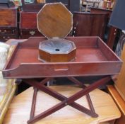 A 19th century butler's tray,