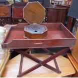 A 19th century butler's tray,