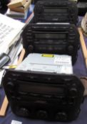 Three Bose car radios,