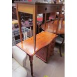 A pine dressing table,