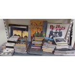 Assorted Beatles memorabilia including books, magazines,
