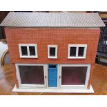 A scratch built dolls house,