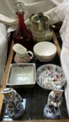 A Poole pottery part tea and dinner set together with an Ashley part tea set,