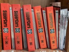 Ten volumes of The encyclopaedia of Supercars