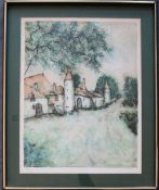 After Bernard Gantner Le Manoir An etching Signed in pencil, numbered 63/375 52.