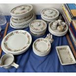 A Wedgwood Quince pattern part dinner set