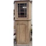 A pine side cabinet,