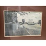 I Walhon Henley on Thames Watercolour Signed Together with a collection of paintings