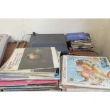 Assorted records, including Leo Sayer, Kate Bush, Carly Simon, Culture Club, Supertramp,