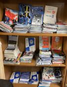 A large collection of Cardiff City programmes from 1963-present together with Leeds football