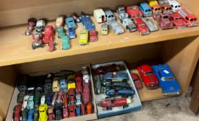 Scalextric model cars together with Manoil, Tootsietoy, Barclay Elmpro,