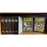 Seven volumes of Wisden Cricket Monthly