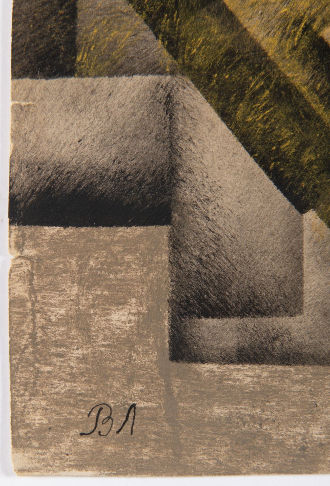VLADIMÍR LEBEDĚV 1891 - 1967: DANCER IN THE HAT Ca. 1920 - 1925 Tempera on paper 35,5 x 27 cm - Bild 2 aus 2