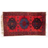 KAZAK CARPET III. Second half of 20th century 177 x 300 cm Caucasian wool carpet.