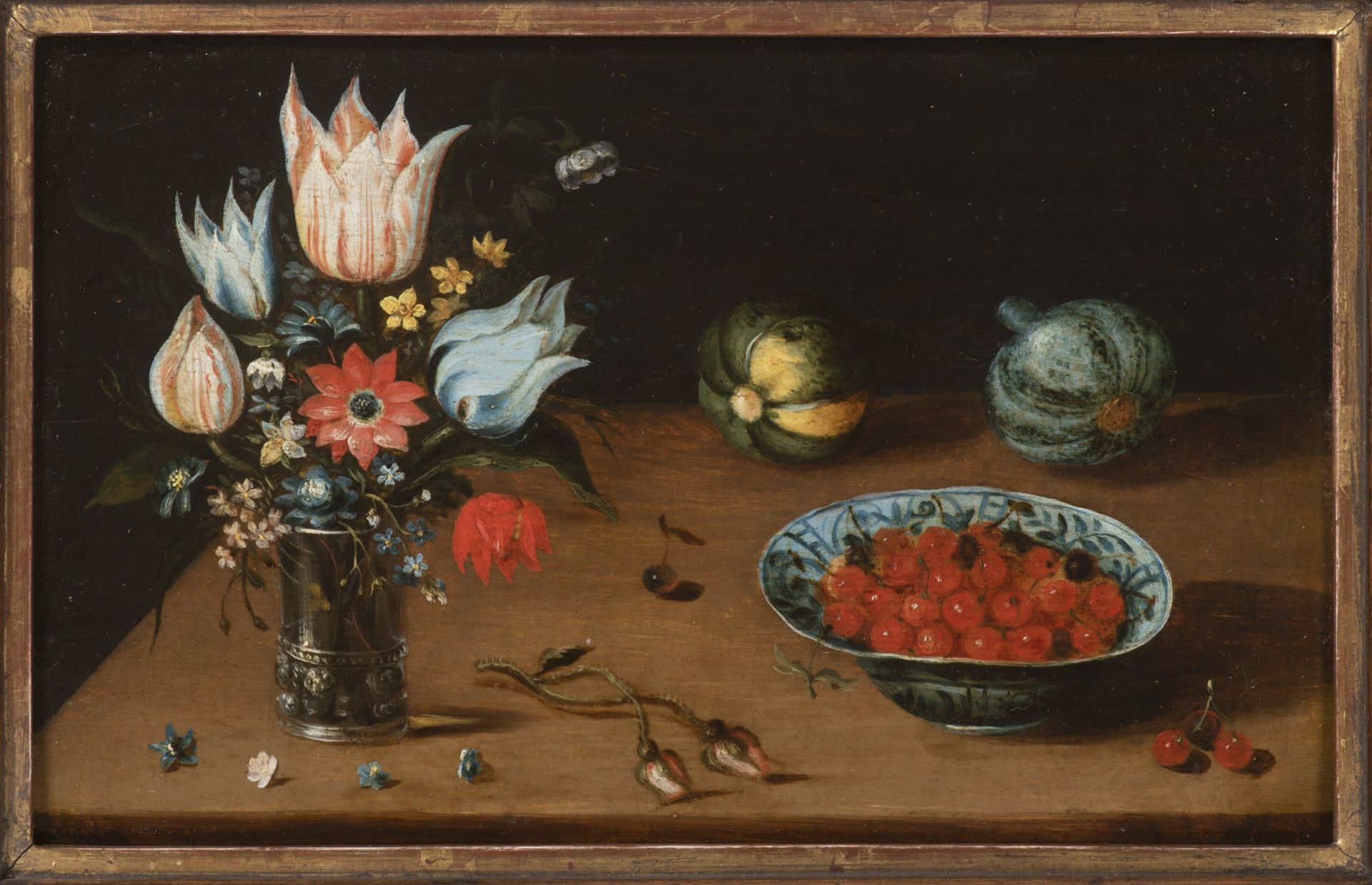 JAN VAN KESSEL ML. (group / school) 1654 - 1708: PAIR OF MANNERIST STILL LIFES Second half of 17th - Bild 4 aus 4