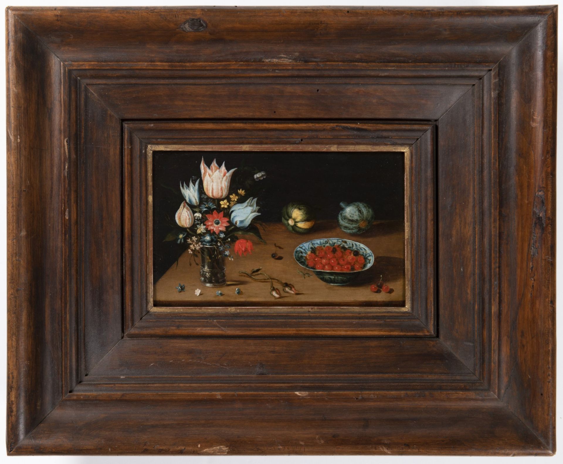 JAN VAN KESSEL ML. (group / school) 1654 - 1708: PAIR OF MANNERIST STILL LIFES Second half of 17th - Bild 3 aus 4