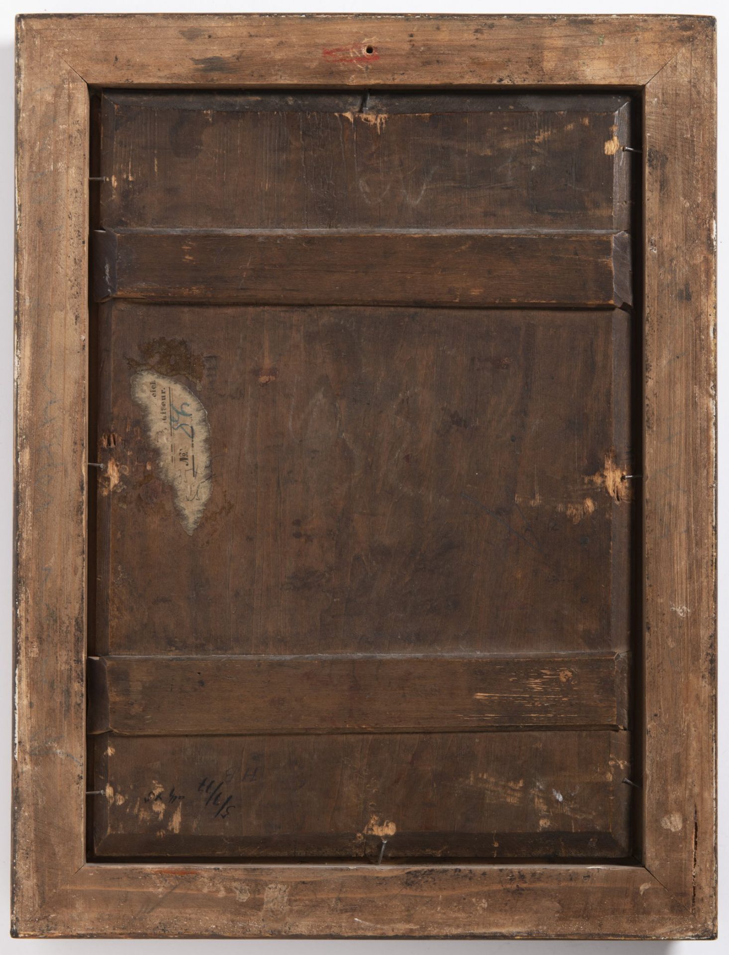 JAN KAŠPAR HIRSCHELY 1695 - 1743: PAIRED FLORAL STILL LIFES First half of 18th century Oil on wood - Bild 4 aus 4