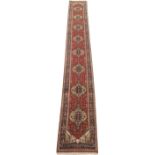 Hand Knotted Serapi Runner