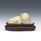 Carved Jade Cat