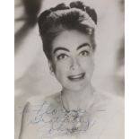 Autographed Photographs of Joan Crawford (American, 1904 - 1977)