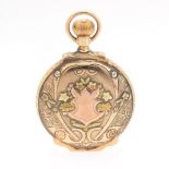 14K Tri-Color Pocket Watch