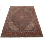Very Fine Vintage Hand Knotted Tabriz Carpet