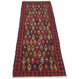 Fine Semi-Antique Hand Knotted North West Persian Kilim Runner/Carpet