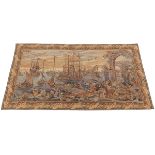 Very Fine Hand-Knotted French Design Pictorial Tapestry