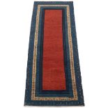 Fine Vintage Hand Knotted Gabeh Runner