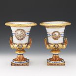 Pair of Richard Ginori Urns