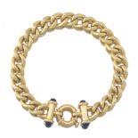 Ladies' Gold and Lapis Bracelet
