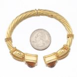 Ladies' Gold and Citrine Bracelet