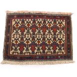 Very Fine Semi-Antique Hand Knotted Afshar Tribal Carpet, ca. 1950's
