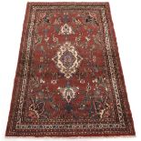 Fine Semi-Antique Hand Knotted Zanjan Carpet