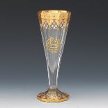 Moser Karlsbad Austria Ottoman Bejewelled Goblet with Arabic Inscription, dated 1896/1897