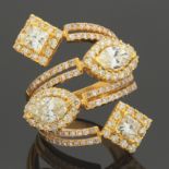 Ladies' 3.65 Ct Diamond Fashion Ring