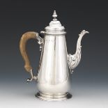 1750 English Sterling Silver Coffee Pot