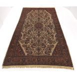 Antique Fine Hand Knotted Daragazin Carpet, ca. 1920's