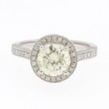 Ladies' 2.00 Ct Diamond Center Ring